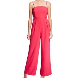 Endless Rose Adjustable Strap Wide Leg Jumpsuit